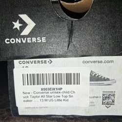 Converse unisex child chuck taylor all star low top sneakers