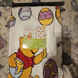 Winnie The Pooh Plush Throw