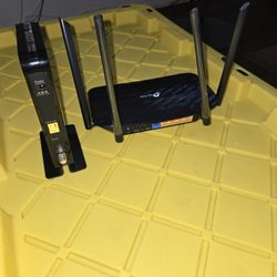 Netgear CM 500 & Ptp-link Ac 1200 