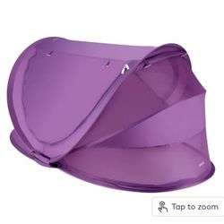 New Joovy Gloo Portable Tent Travel Bed, Sunset Purple