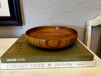 Gorgeous Hand-carved Wood Bowl