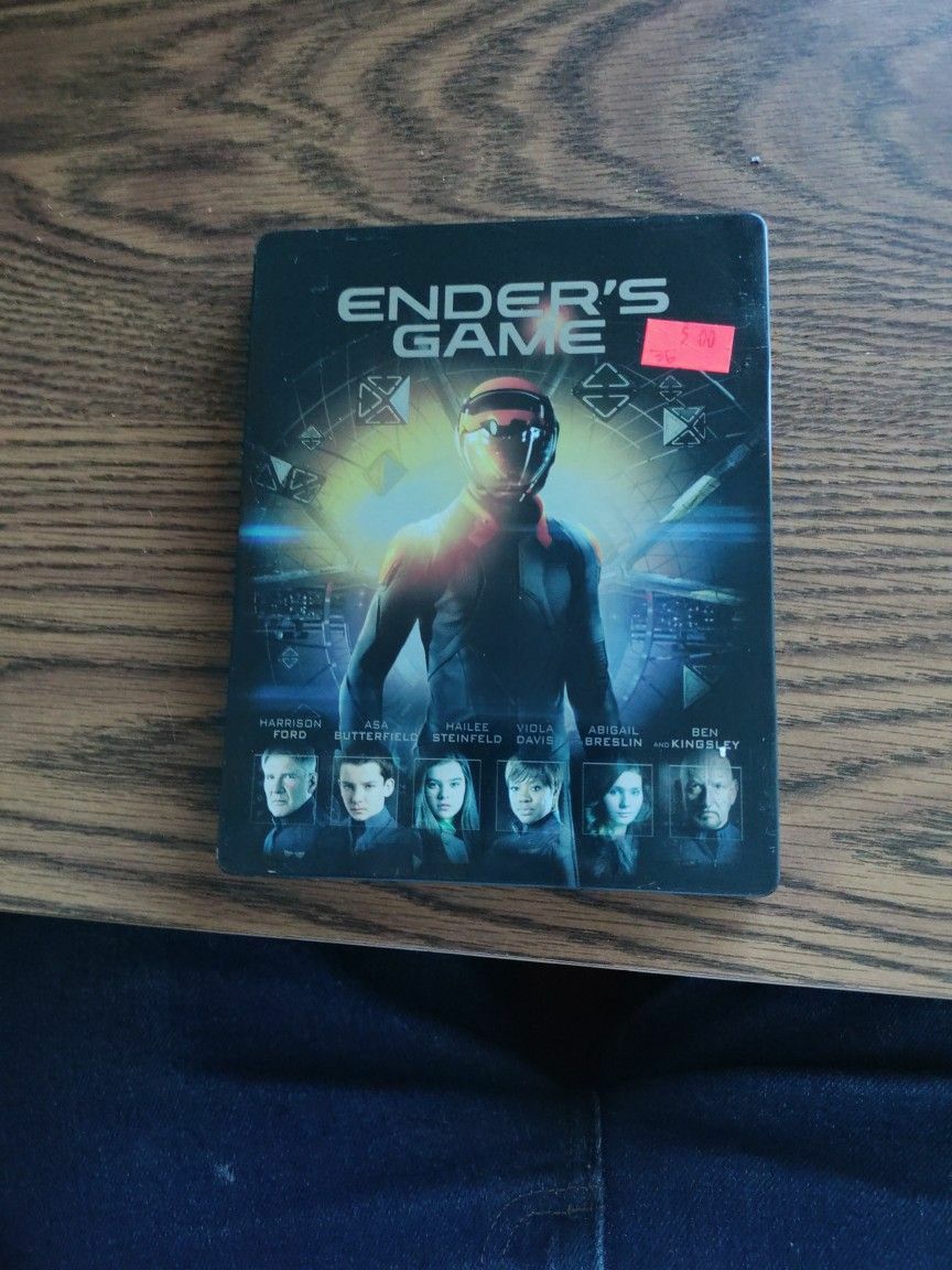 Blue Ray DVD Movie. Enders Game. In Metal Holder. I'm In Tacoma WA. #34