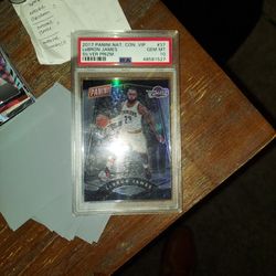 LeBron James 2017 Panini The National Basketball SILVER PRIZM PARALLEL Rare Cleveland Cavaliers Collectible The National Convention VIP Party Insert T