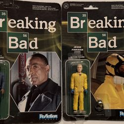 Breaking Bad & Fifth Element Reaction Figures