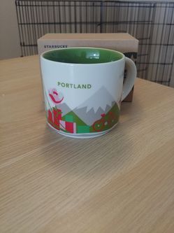 Starbucks you are here mug portland
