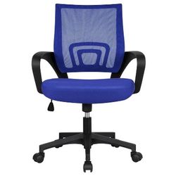 Office Mid-Back Chair, blue