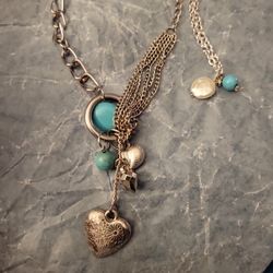 Duo Turquoise Lightweight Necklaces