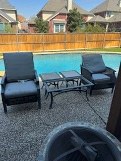 Used Patio Furniture 2 Different Sets