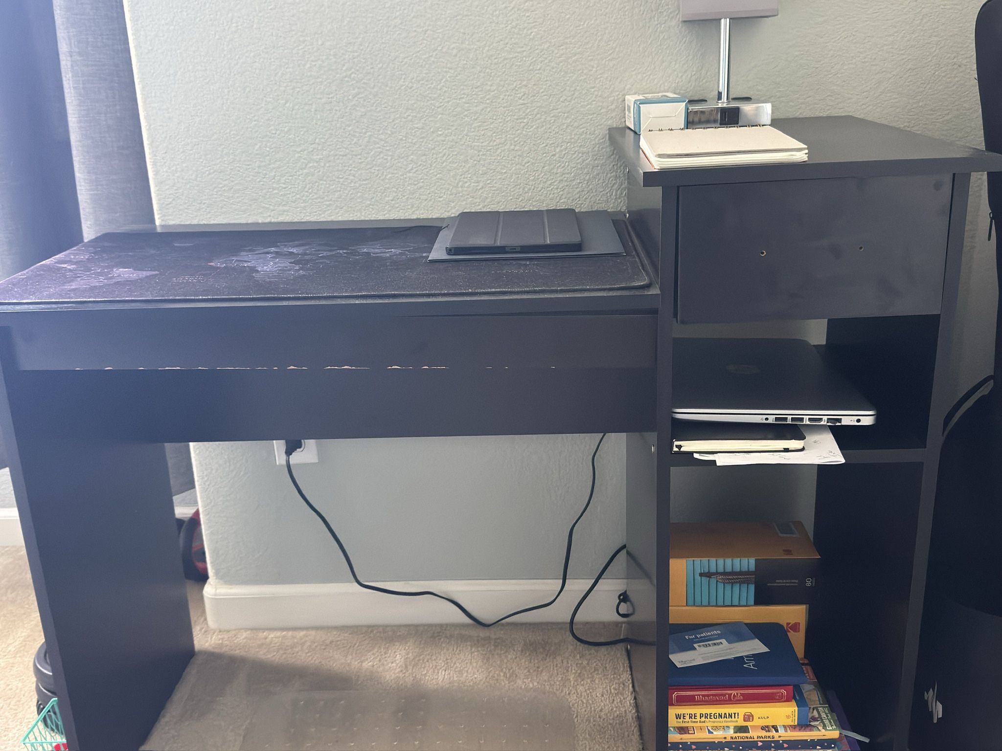 Office Desk with Chair & mat