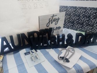 Laundry bundles decorating