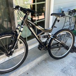 Brand New,GIANT Full Suspension 24 Speed Bike