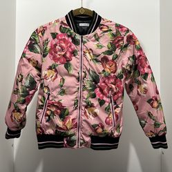 Dolce & Gabbana Rose Print Jacket Authentic 