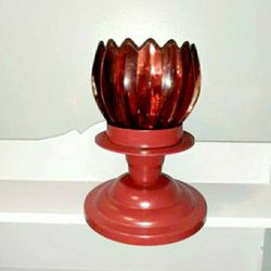 Red Candle holder 
