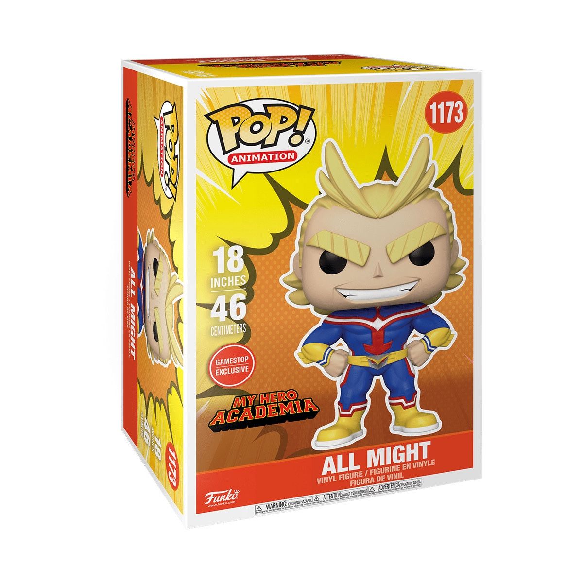 ISO/FT: 18” Mega Funko Pop All Might