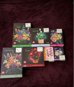 Lego Flower Sets Unopened