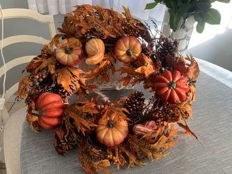 Beautiful Decorative Fall Wreath