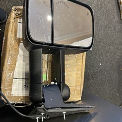 For 03-07 GMC Chevy Silverado 1(contact info removed)HD Pair Tow Mirrors Power Heated Signals