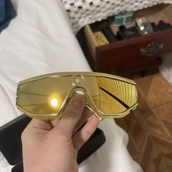 VERCACE sun glasses gold 