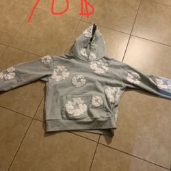White denim tears hoodie M