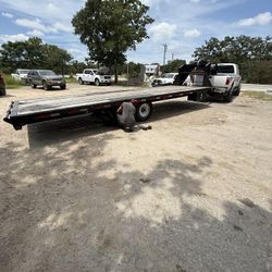 25 ft flat gooseneck 