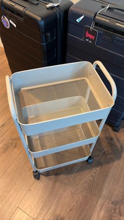 3-Tier Metal Rolling  Cart