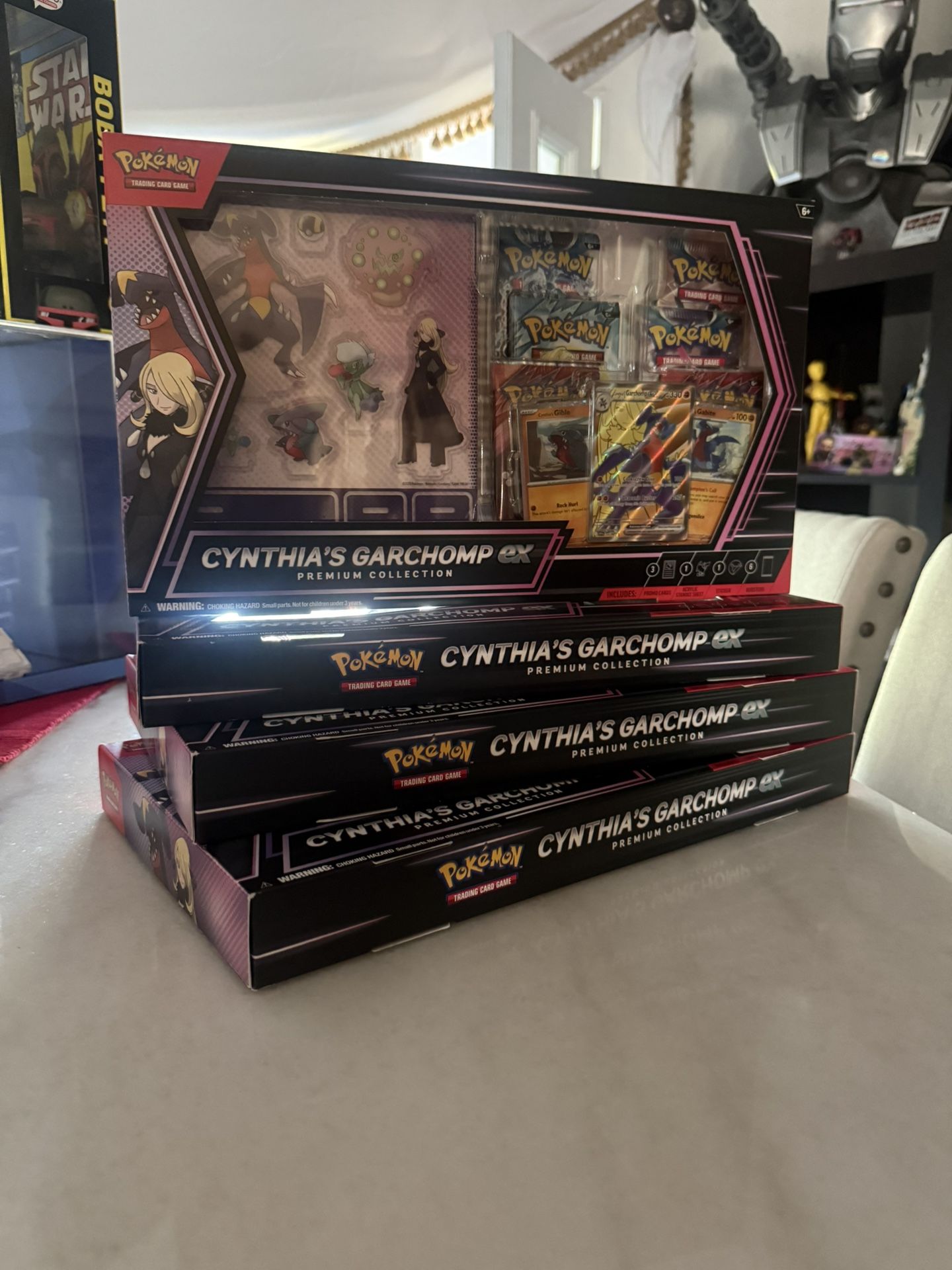 Pokemon Destined Rivals: Cynthia’s Garchomp EX Premium Collection