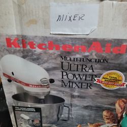 Kitchenaid Mixer Ultra Model In Box 