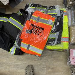 ANSI Class-2 Hi-VIS jackets. WATERPROOF. 