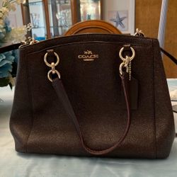 Coach Burgundy Bag