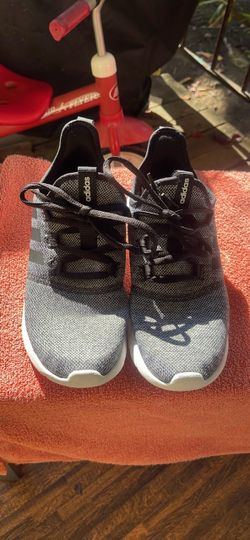 Adidas Low-Top Sneakers Gray Black Cloud-foam