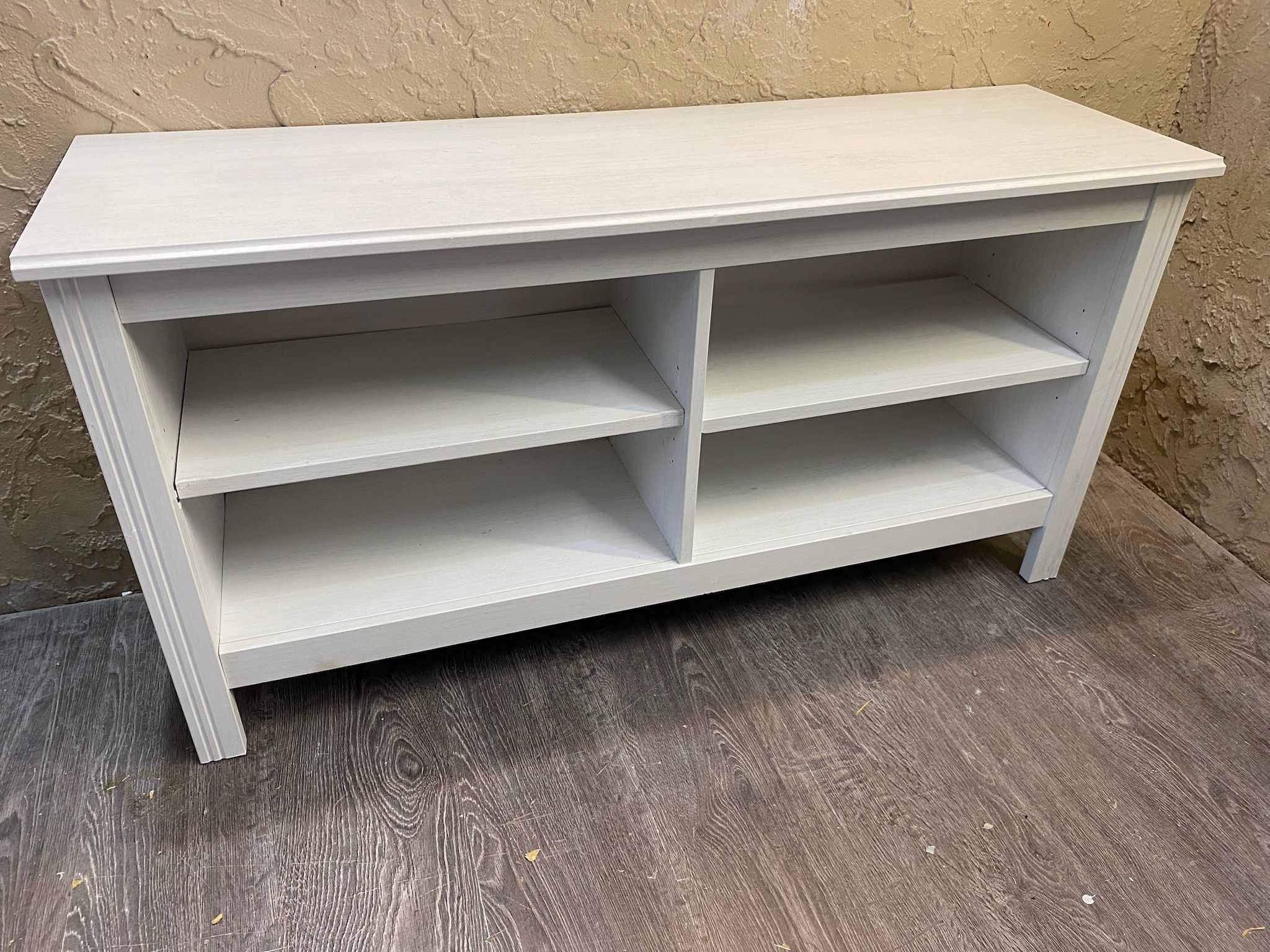 Long (47.25 inches) White TV Stand - Bookshelf - Bookcase - Storage - IKEA Brusali - Local Delivery For A Fee - See My Items