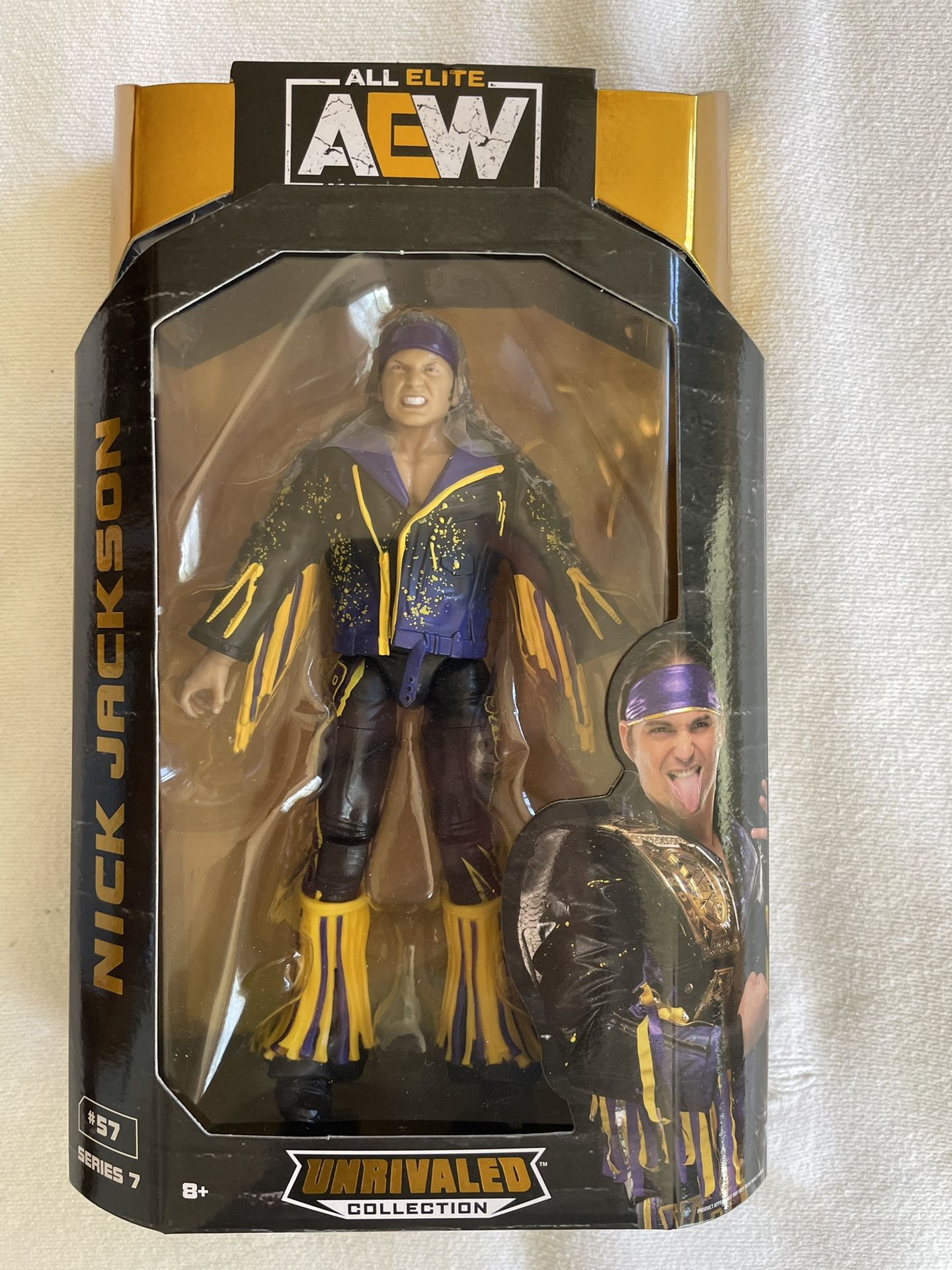 AEW Unrivaled Series 7 Nick Jackson Action Figure
