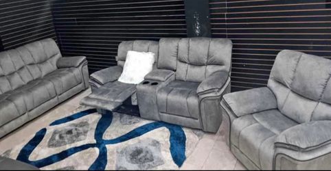 Barcelona reclining 2 piece sofa/loveseat $999