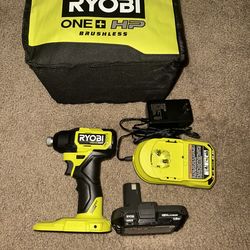 Brand New Ryobi Impact Drill – Battery & Charger Included