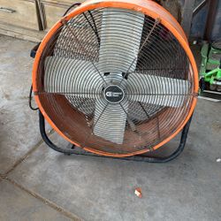 Two Speed Heavy Duty Tilt Drum Fan
