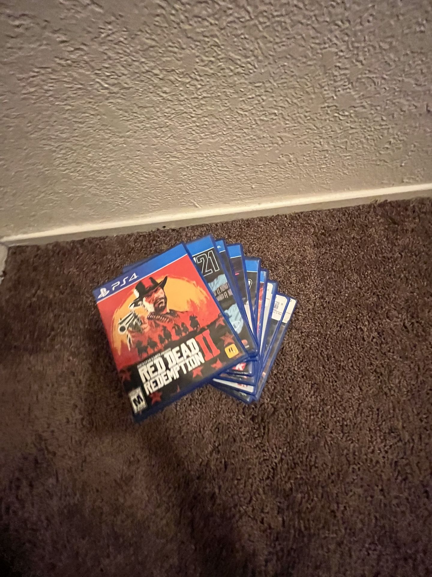 9 PS4 Games With Disc And Case