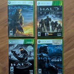 Title: Halo Xbox 360 Legacy Bundle - 4 Games (Reach, 3, ODST 2-Disc, CE Anniversary) CIB VGC