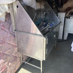 Dog Wash Stainless Steel Tub