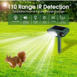 Ultrasonic Animal Repellent ，   Repellent Sound Devices for Garden Yard ( please follow my page all brand new 