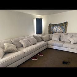 Uzair - Rawcliff 4 Piece Sectional Couch 