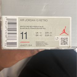 Jordan 13 Size 11