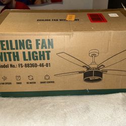 46in Ceiling Fan NIB