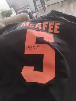Pat McAfee  Signed Cleveland Brown Jersey