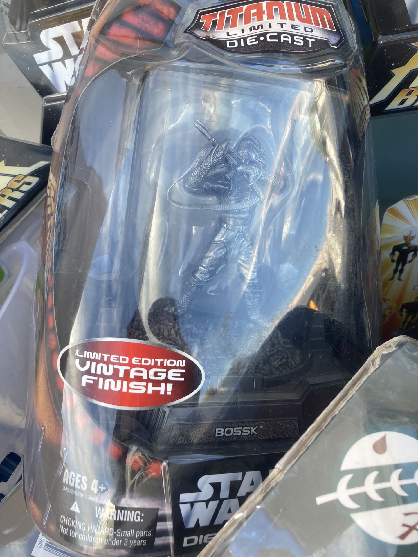 Star Wars Die Cast Plus Other Larger Figurines