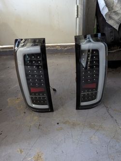 2014-2018 GMC Sierra LED Tail lights C Bar