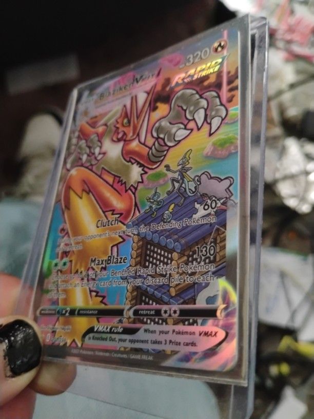 Blaziken VMax Alt Art Single HOLO Card English