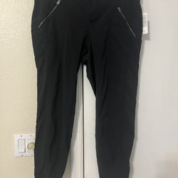 Brand New Athleta Black Joggers Size 14
