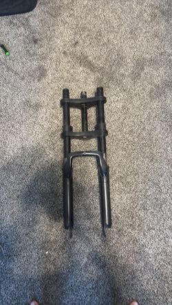 Blown E bike suspension