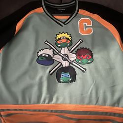 Naruto TMNT Teenage Mutant Ninja Turtles Hockey Jersey 
