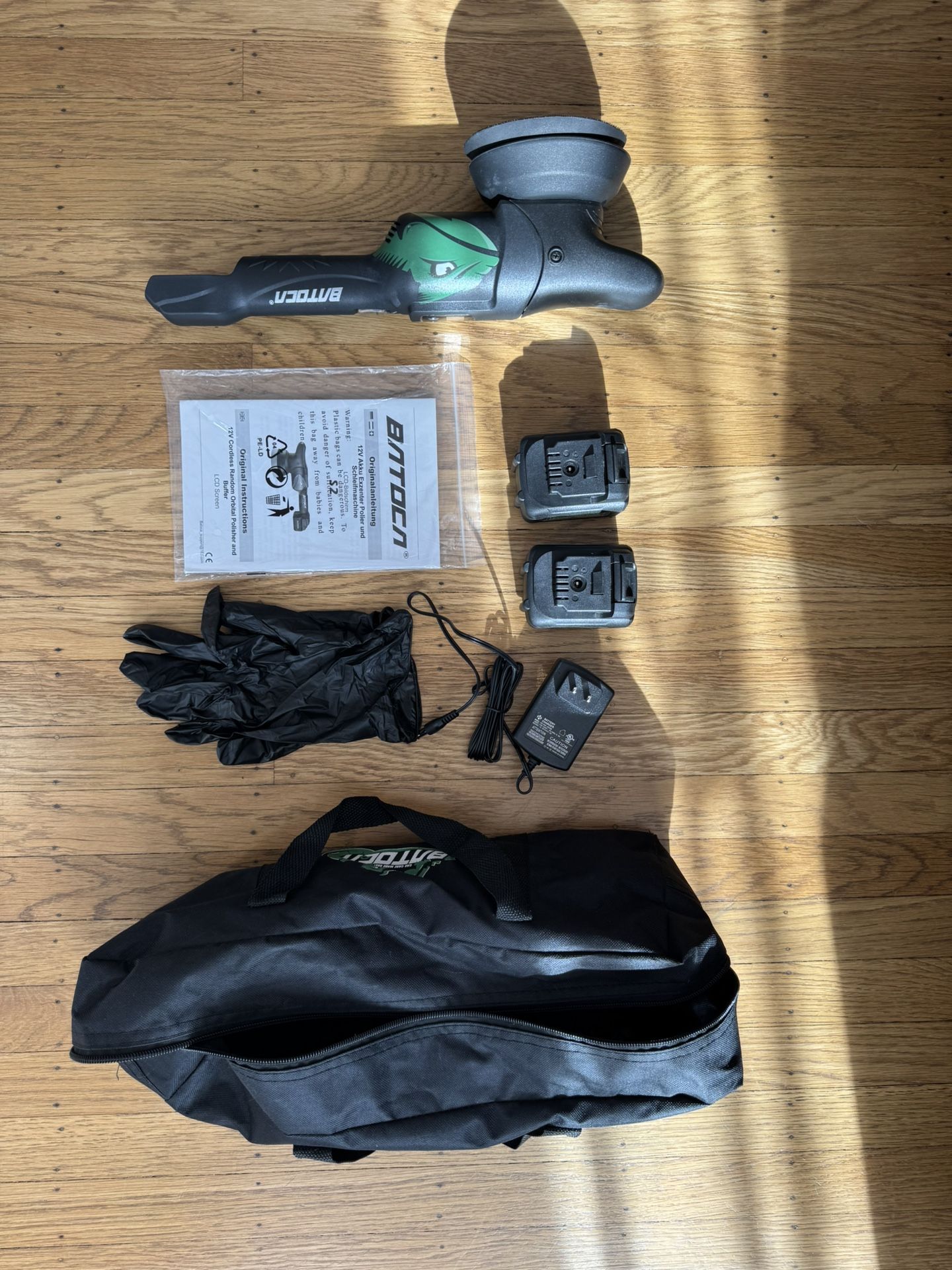 Cordless Random Orbital (dual-action) Polisher 